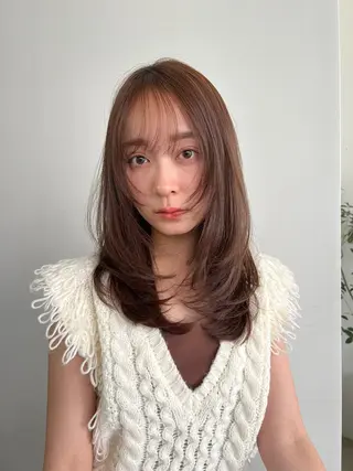 ロング SHEA.所属・表参道SHEA Am i／レイヤーカットのヘアスタイル