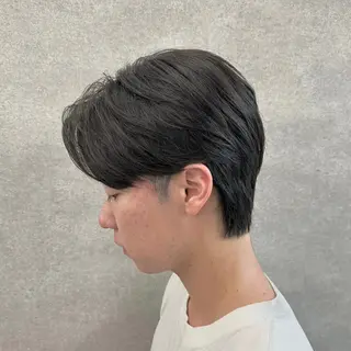 ショート カラー パーマ ヘアアレンジ メンズ 仕上がり満足度No. 1🔥BLUCK🔥のヘアスタイル