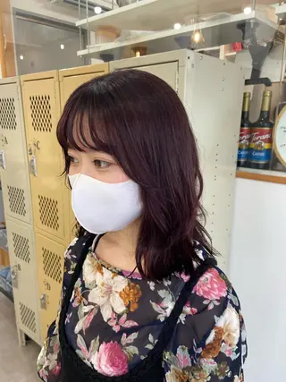 ミディアム SUNC🍀大熊 花奈絵🍀のヘアスタイル