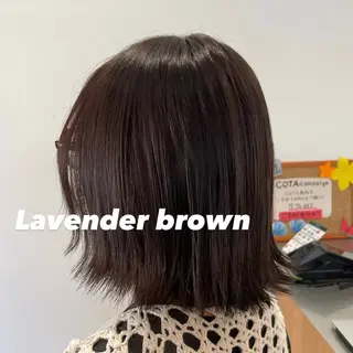 ミディアム カラー ちほ /ボブスタイルのヘアスタイル