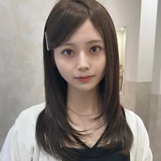 ミディアム カラー レイヤー/艶カラー/ Natsuho💞のヘアスタイル