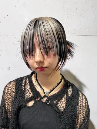 ミディアム カラー 小笠原 悠斗のヘアスタイル