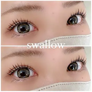 マツエク・マツパ swallow 奈良西大寺店のマツエク・マツパデザイン