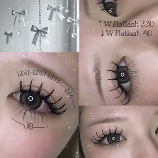 マツエク・マツパ 黒川 祐衣のマツエク・マツパデザイン