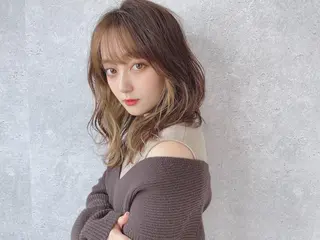 ロング カラー 個室サロンLOUIMADNA栄店所属・髪質改善美容師 個室サロン白金厚哉のヘアスタイル