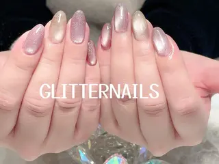 ネイル GLITTER NAILS所属・glitter na ils AYAのネイルデザイン