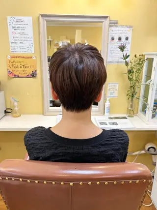 ショート カラー MoMO/北三条駅 🌼Yuukaのヘアスタイル