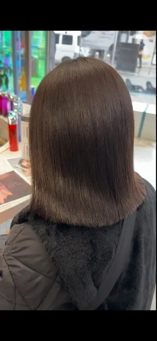 カラー 酸性ストレート /ハイトーン/つばさのヘアスタイル