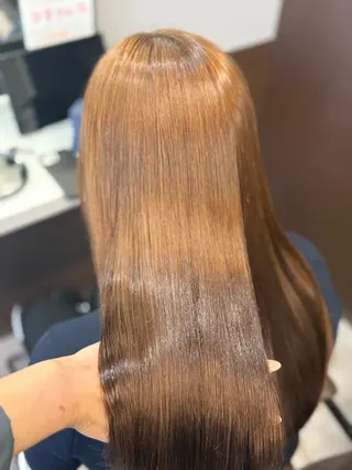 ロング カラー 韓国×髪質改善カラー 💎hinaのヘアスタイル