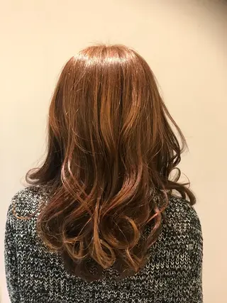 ミディアム ヘアーデザイン arのヘアスタイル