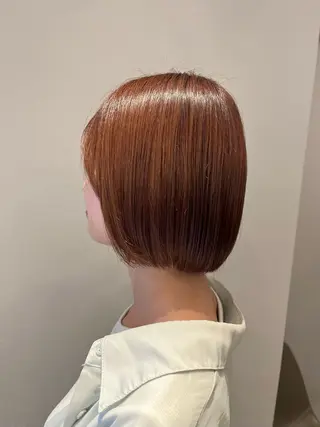カラー 暖色/顔周り /ヘアメ/あつはのヘアスタイル