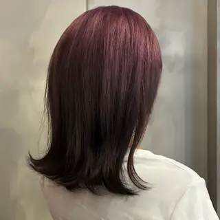 ミディアム カラー エルベスアクト志木店 SHIINAのヘアスタイル