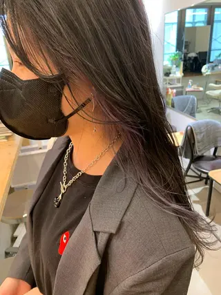 カラー 🍃marina🍃 韓国ヘア/Aujuaのヘアスタイル