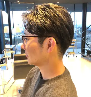ショート 楠田 凌のヘアスタイル