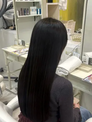 ロング 小川 夏花のヘアスタイル