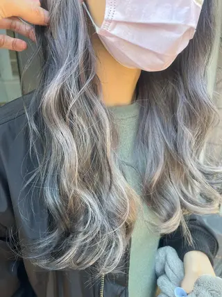 ロング カラー 原宿サロン代表 デザインカラー伊藤卓のヘアスタイル