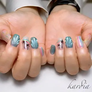 ネイル καρδιά -ｶﾙﾃﾞｨｱ-のネイルデザイン