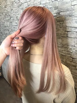 ロング L'wis所属・🪄🫧ハイトーン/ 乙津茜🐰L'wisのヘアスタイル