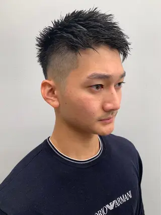 メンズ 河内 大慎のヘアスタイル