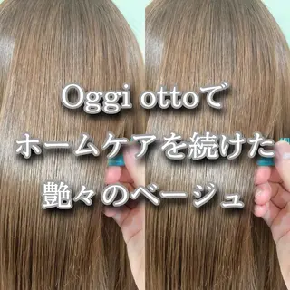 セミロング カラー 縮毛矯正/髪質改善/ 石橋代智のヘアスタイル