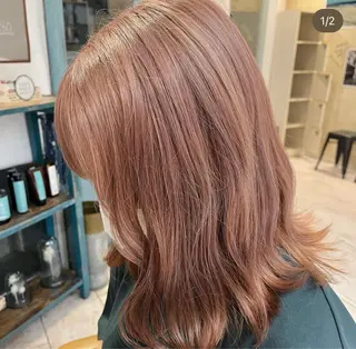 セミロング ヤマダ サクラのヘアスタイル