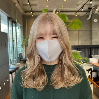 ミディアム カラー GO TODAY SHAiRE SALON 原宿本店所属・ボブ/レイヤー/ ハッシュカット/河内のヘアスタイル