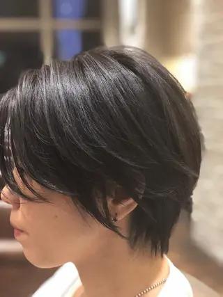 ショート カラー THINK SHOP KANTAのヘアスタイル