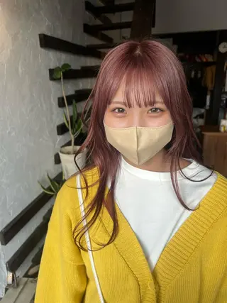 ロング カラー 🩵小野 えりか🩷のヘアスタイル