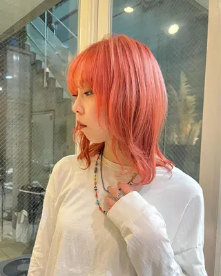 ミディアム 平成ギャル×韓国 mix💖MIKUのヘアスタイル