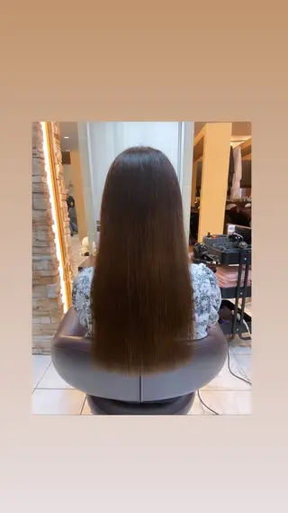 ロング 🎀透明感カラー 🐈ナズナのヘアスタイル