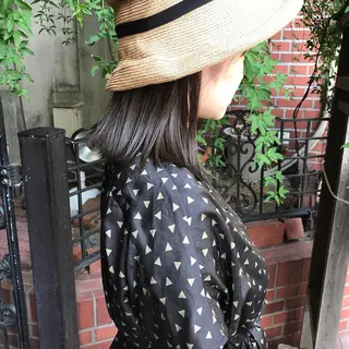 カラー Click所属・クニモトハルナ ボブ/柔らかカラーのヘアスタイル