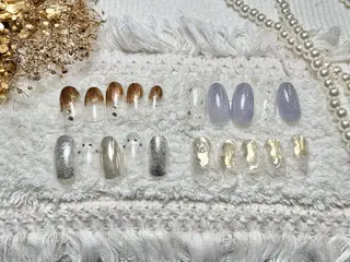 ネイル ネイルPetit Ribbonのネイルデザイン