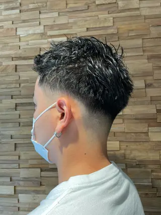 ショート メンズ 若林 良のヘアスタイル