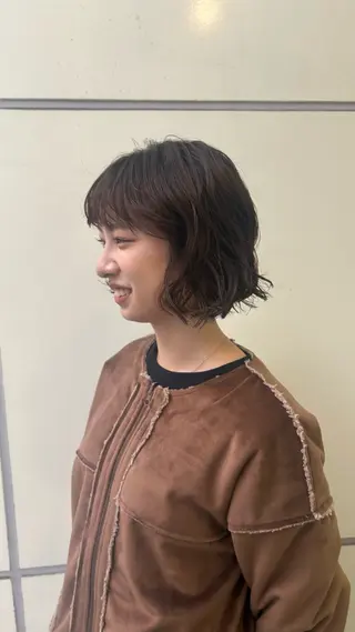 ショート カラー 名古屋栄/ブリーチ/ ボブ🧃木下桃嘉のヘアスタイル