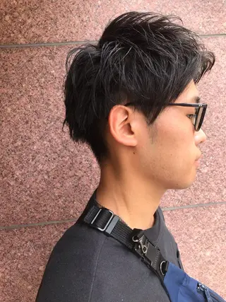 メンズ 三田 豪のヘアスタイル
