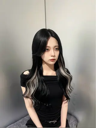 ロング 透明感×髪質改善× エクステそうまのヘアスタイル