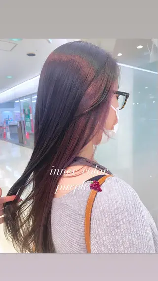 ロング カラー 似合わせカラー/艶 髪質改善/ヨシザキのヘアスタイル