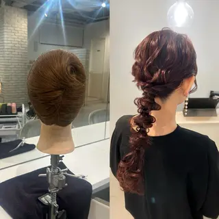 ロング りさ/ヘアセット 無料モデル募集🎀のマツエク・マツパデザイン