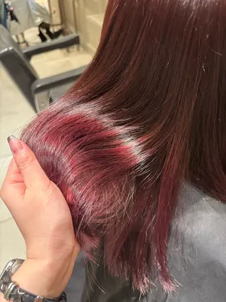 カラー ⠀ リコのヘアスタイル