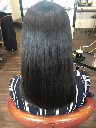 ロング 縮毛矯正/ 髪質改善 /ショート　圍　崇行のヘアスタイル