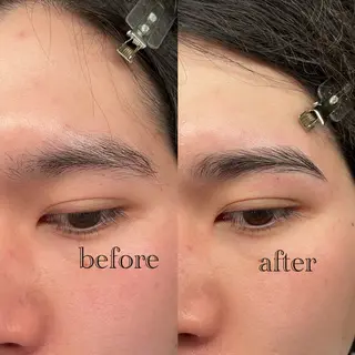 メンズ アイブロウ E'chic所属・yoshida ayaka🪐のマツエク・マツパデザイン