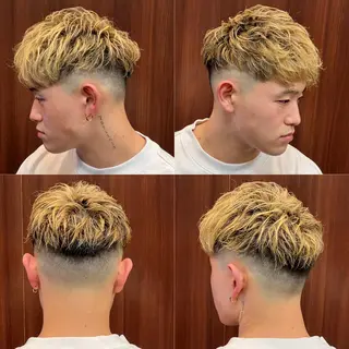 ショート ヘアアレンジ メンズ 萩原 勇樹のヘアスタイル