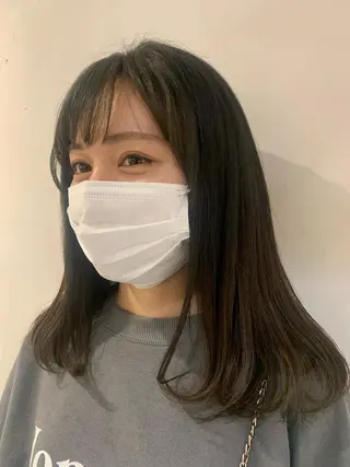 ロング 上原 みちるのヘアスタイル