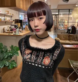 ショート カラー ファッションに 溶け込むstyleのヘアスタイル