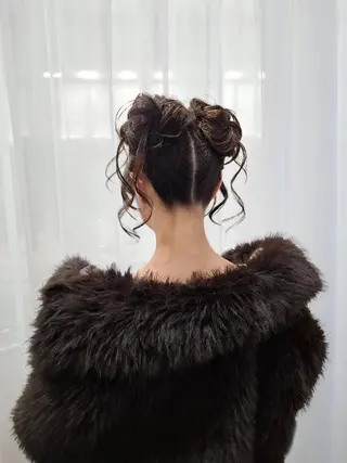 ヘアアレンジ セミロング HIME. ＊*ヒメドットのヘアスタイル