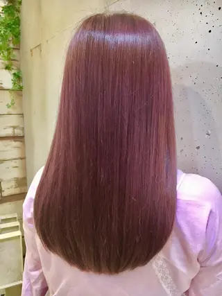 セミロング カラー DECORA sweet(川越)所属・坪田 彩花のヘアスタイル