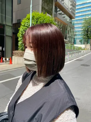 ショート 韓国ヘア/ハイトーン RYUSEIのヘアスタイル