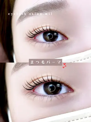 マツエク・マツパ mil❤︎ Kahoのマツエク・マツパデザイン