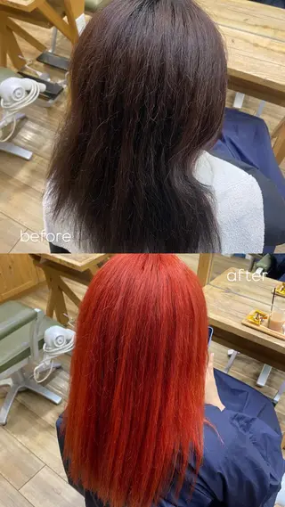 ロング BUZZ 自由が丘所属・niimi rimuのヘアスタイル