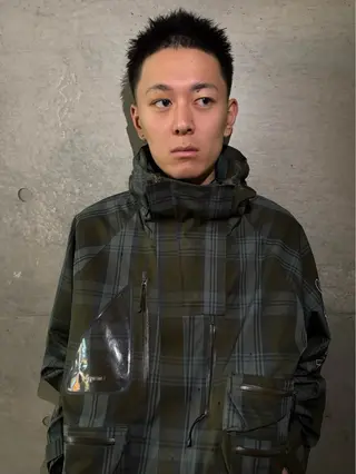 ショート メンズ 神田橋 翔太郎のヘアスタイル